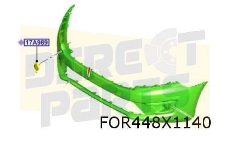 Ford Transit Connect (6/18-) voorbumper onderdeel (bij PDC), Auto-onderdelen, -, -, Nieuw, Ford