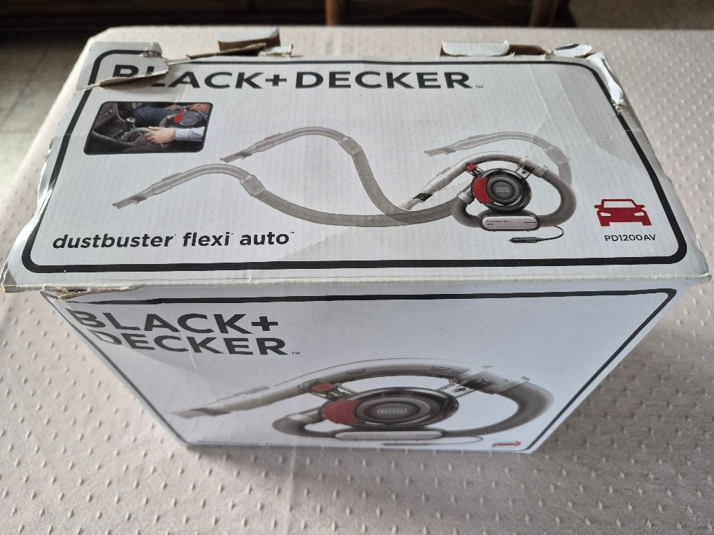 BLACK+DECKER AUTO HANDSTOFZUIGER PD1200AV, Ophalen, Gebruikt
