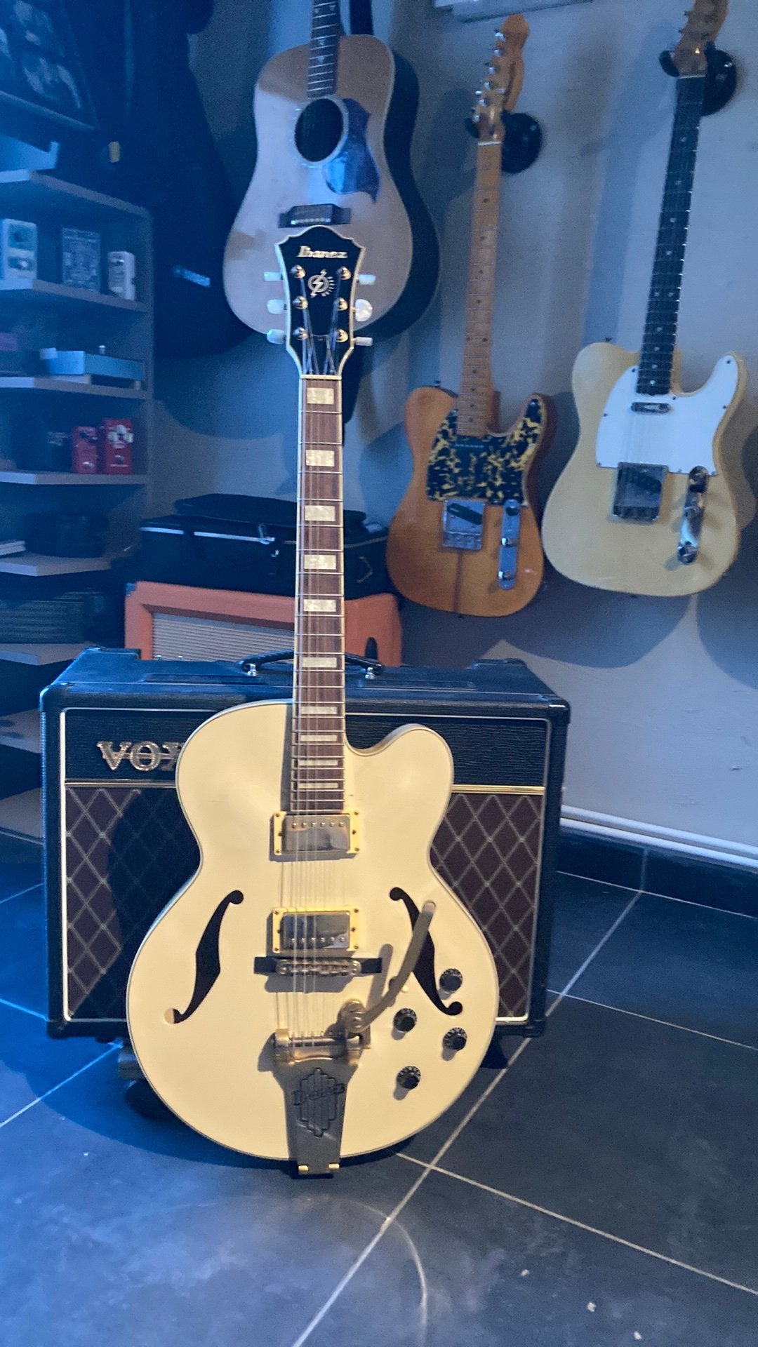 Ibanez holow body vintage, Ophalen, Gebruikt, Hollow body, Ibanez