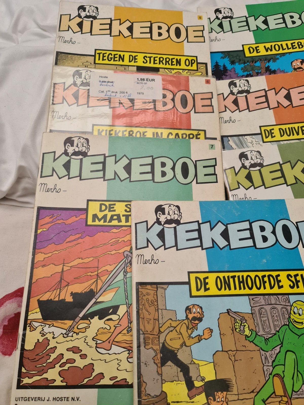 Kiekeboe, Enlèvement