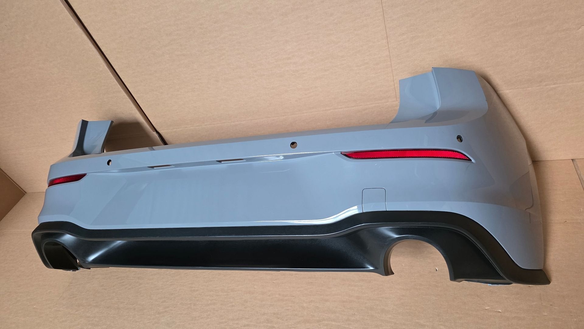 Achterbumper VW Golf 8 VIII GTI 4xPDC L A7C BUMPER Orgineel, Auto-onderdelen, Gebruikt, -, Volkswagen, Ophalen of Verzenden