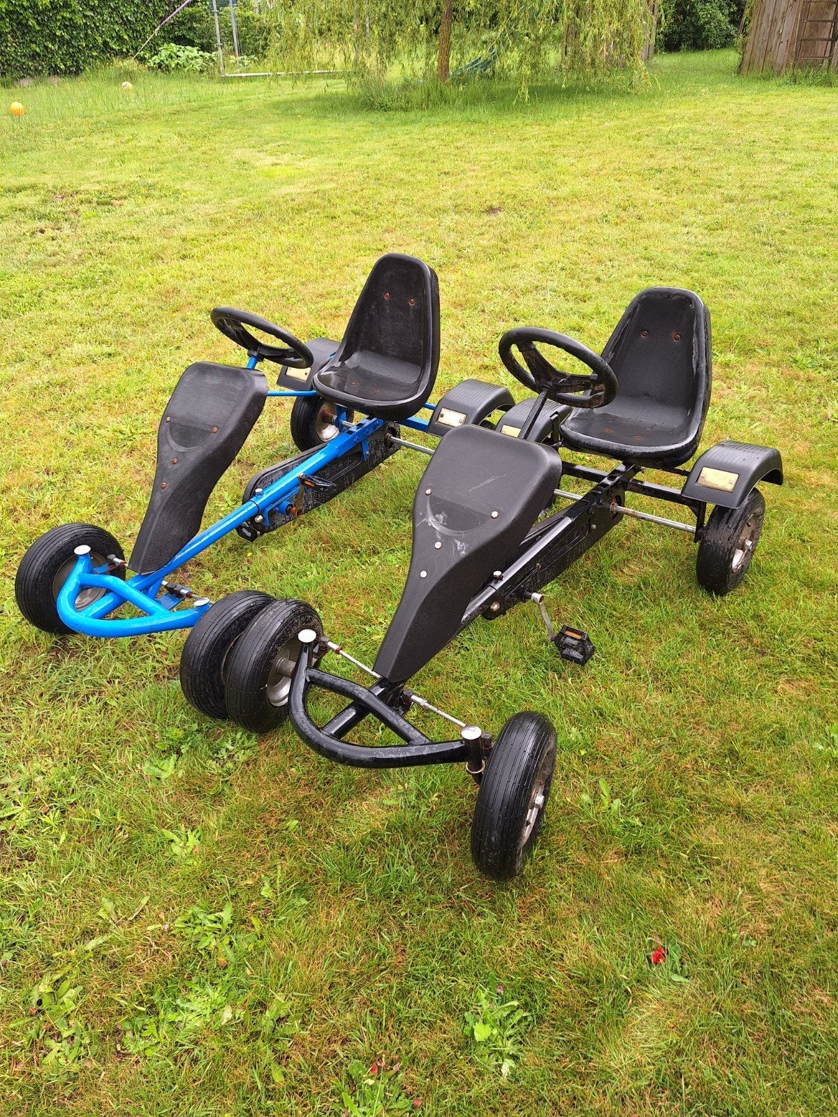 Skelter gocart, Ophalen