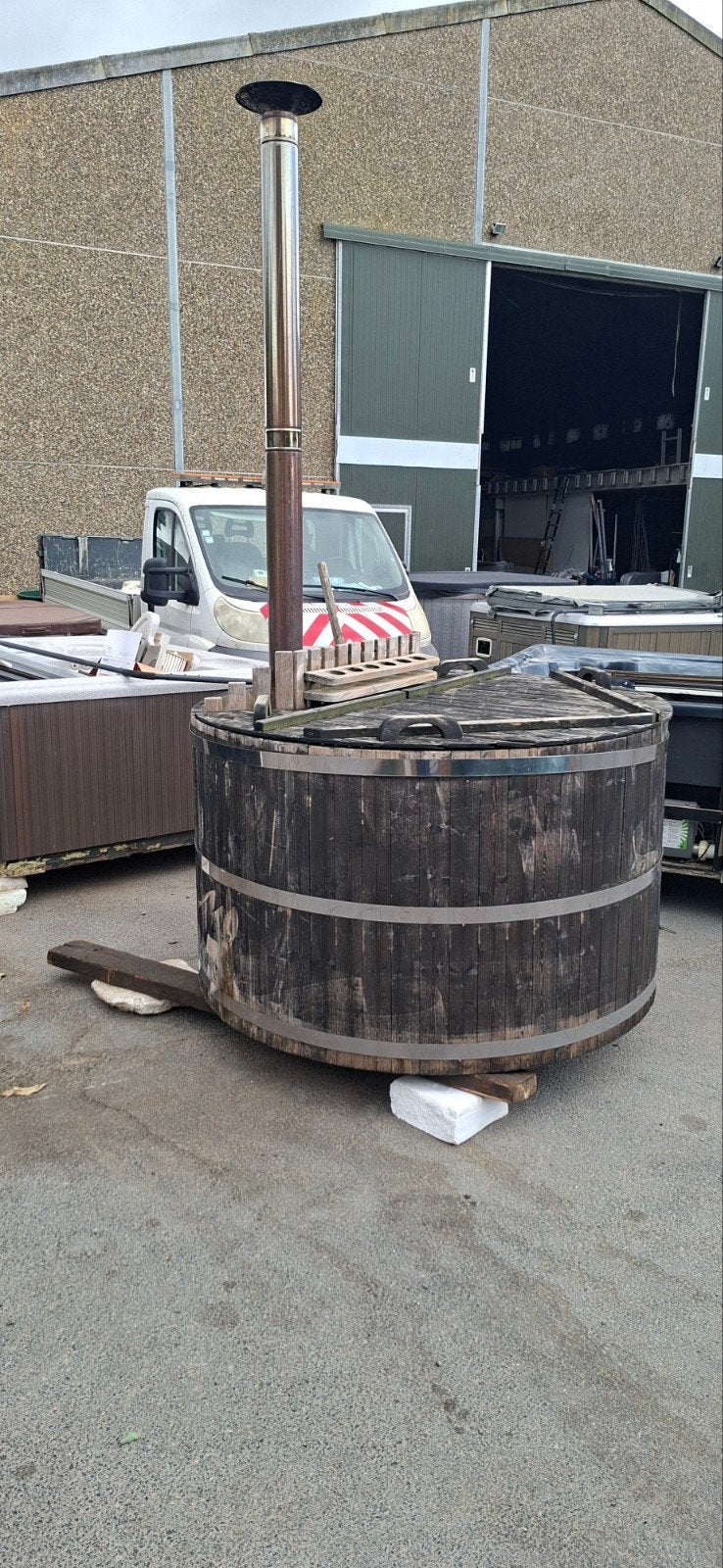 hot tub hout gestookt, Tuin en Terras, Verzenden