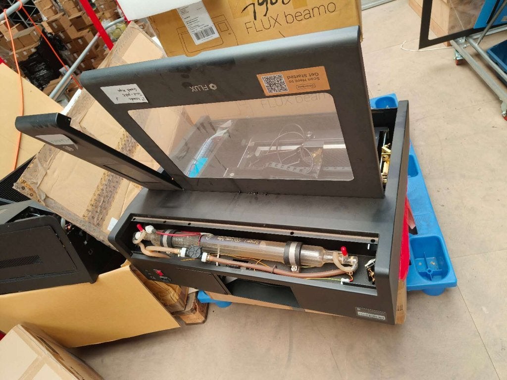 FLUX Beambox Laser cutter - WERKT NIET, Ophalen, Gebruikt