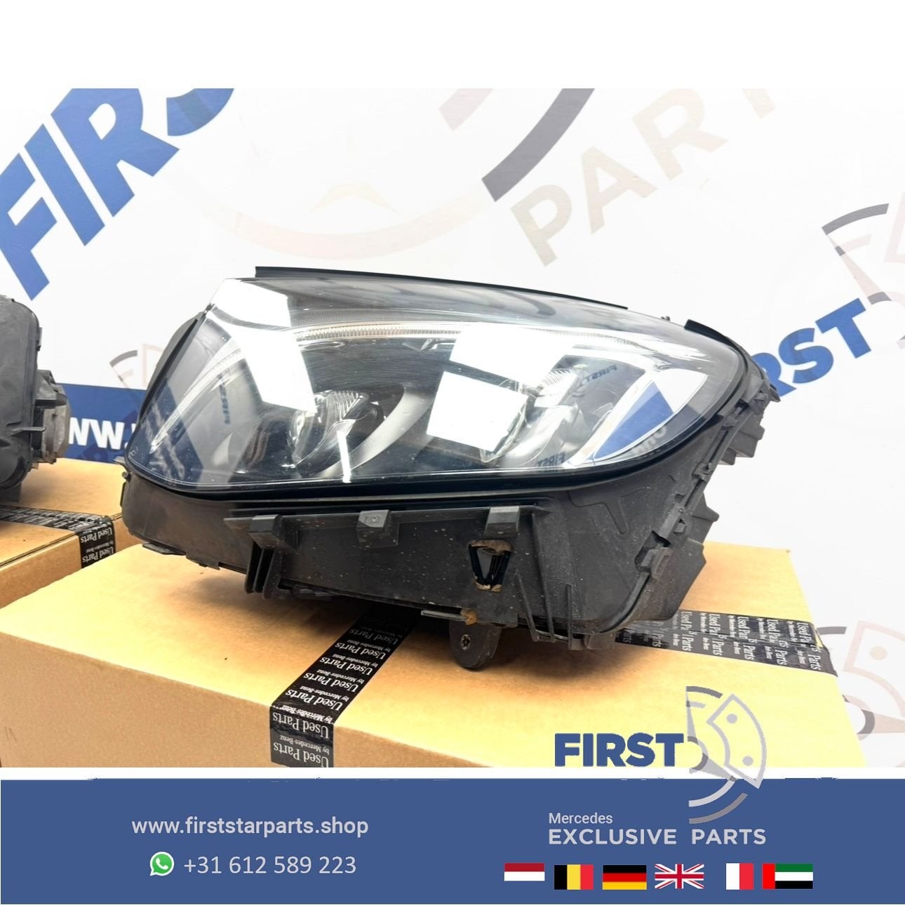 W253 C253 PRE FACELIFT GLC ILS LED KOPLAMP LINKS Origineel M, Utilisé, -, -, Enlèvement ou Envoi