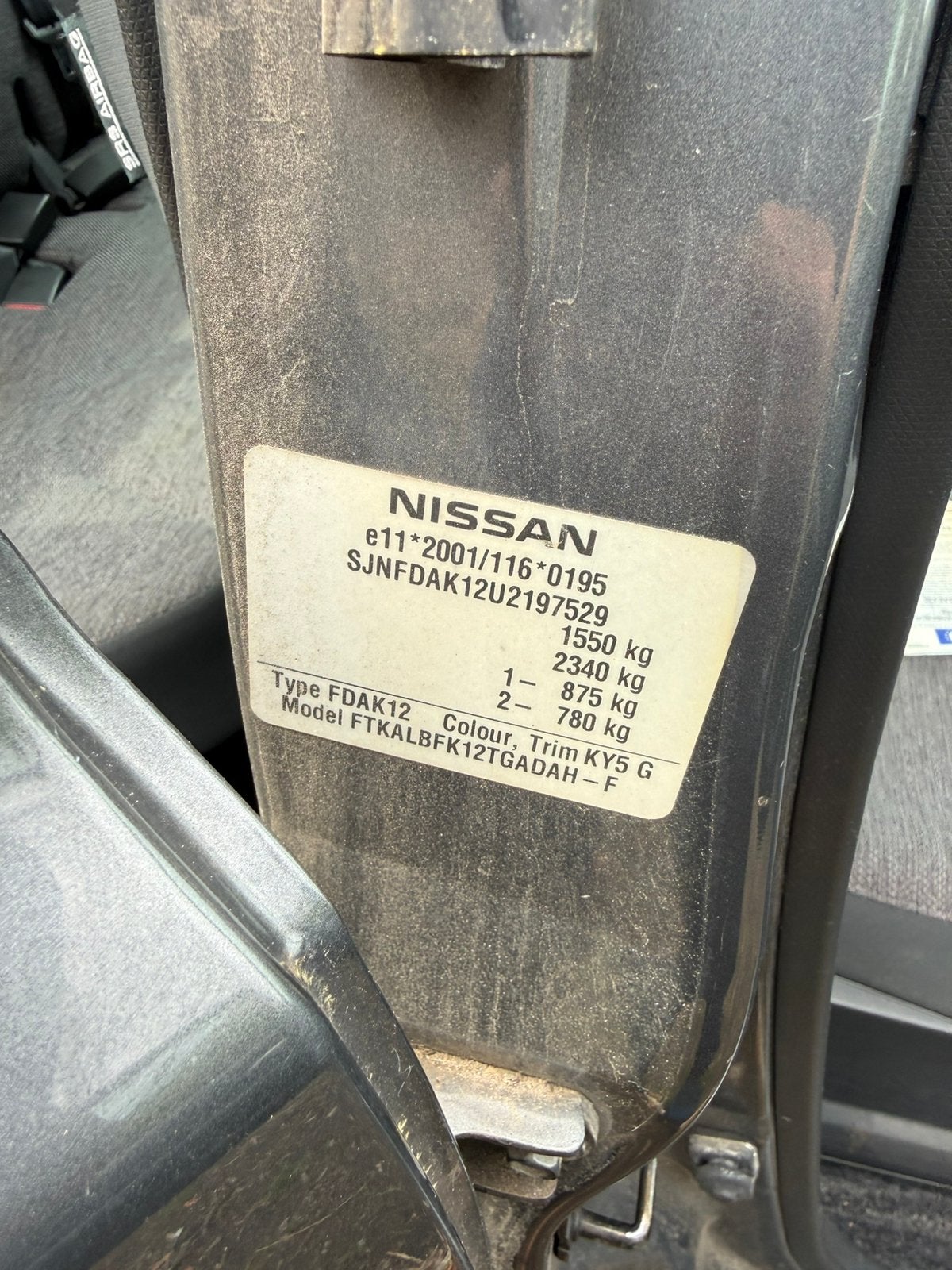Nissan Micra K12 onderdelen, Enlèvement, Comme neuf