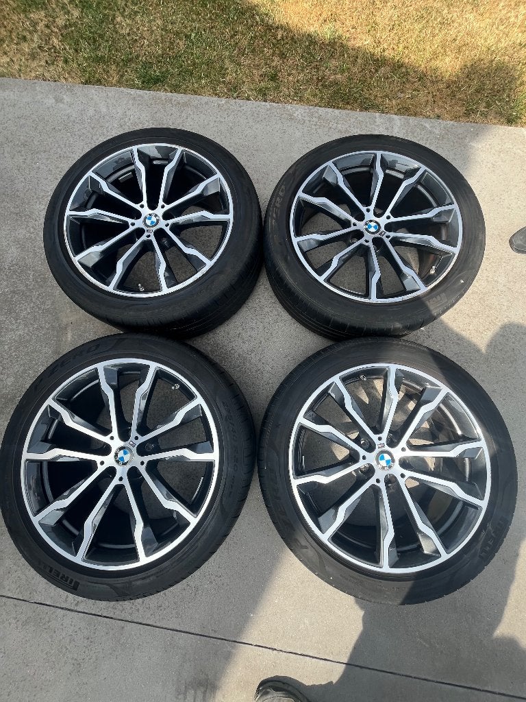 originele BMW M Dubbelspaak 699M (Styling 699 M), Auto-onderdelen, Banden en Velgen, Ophalen, Velg(en), 20 inch, Zomerbanden