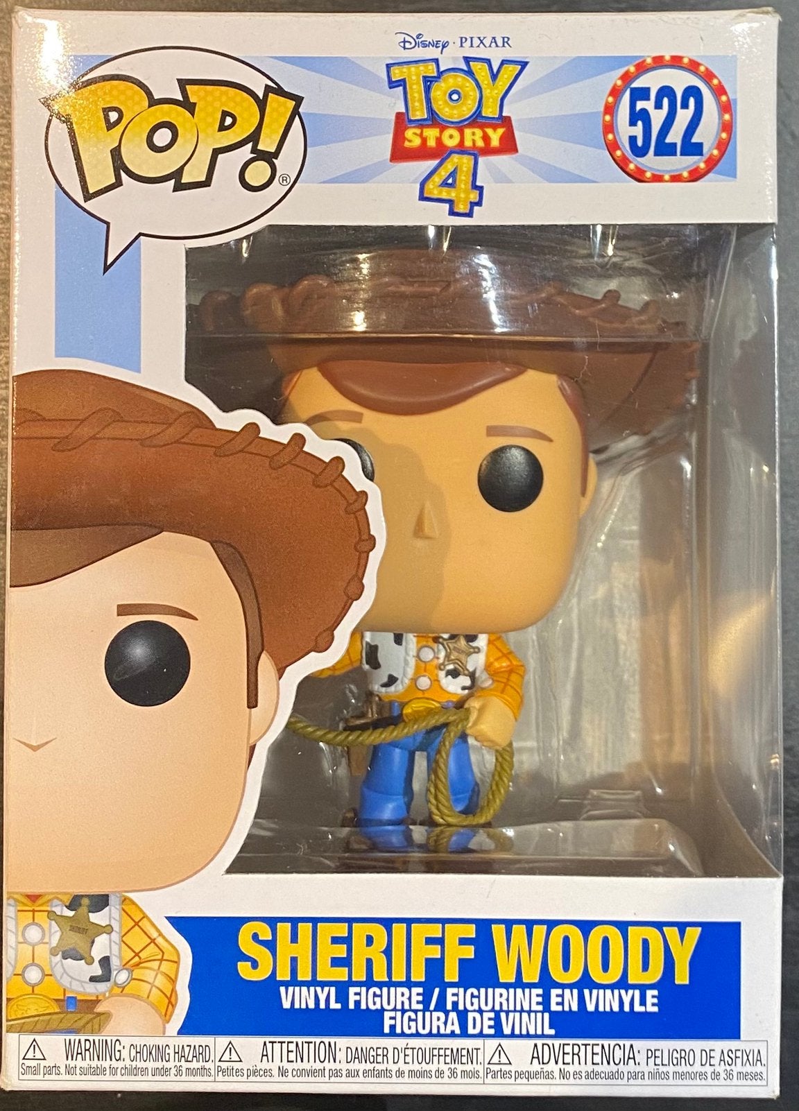 Figurine POP, SHERIFF WOODY 522, Ophalen of Verzenden, Zo goed als nieuw
