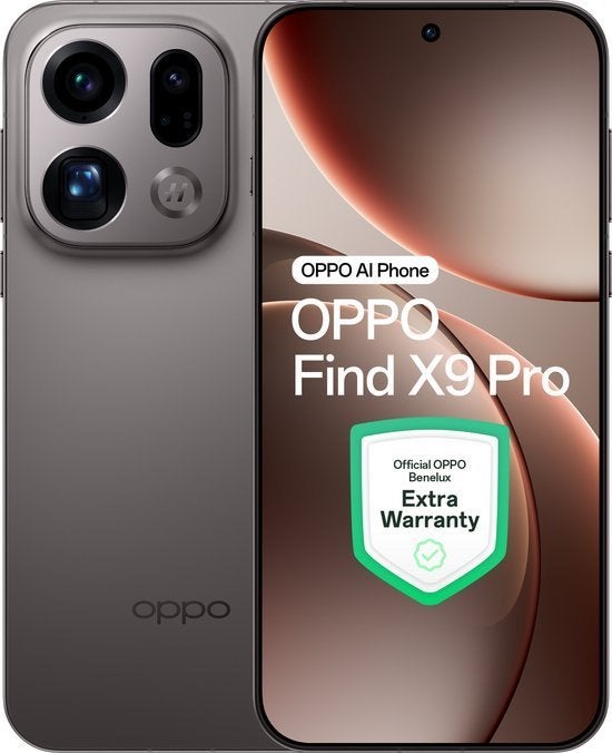 OPPO Find X9 Pro 16 Go/512 Go Titanium Anthracite (CPH2791), Télécoms, Téléphonie mobile | Marques Autre, Enlèvement ou Envoi
