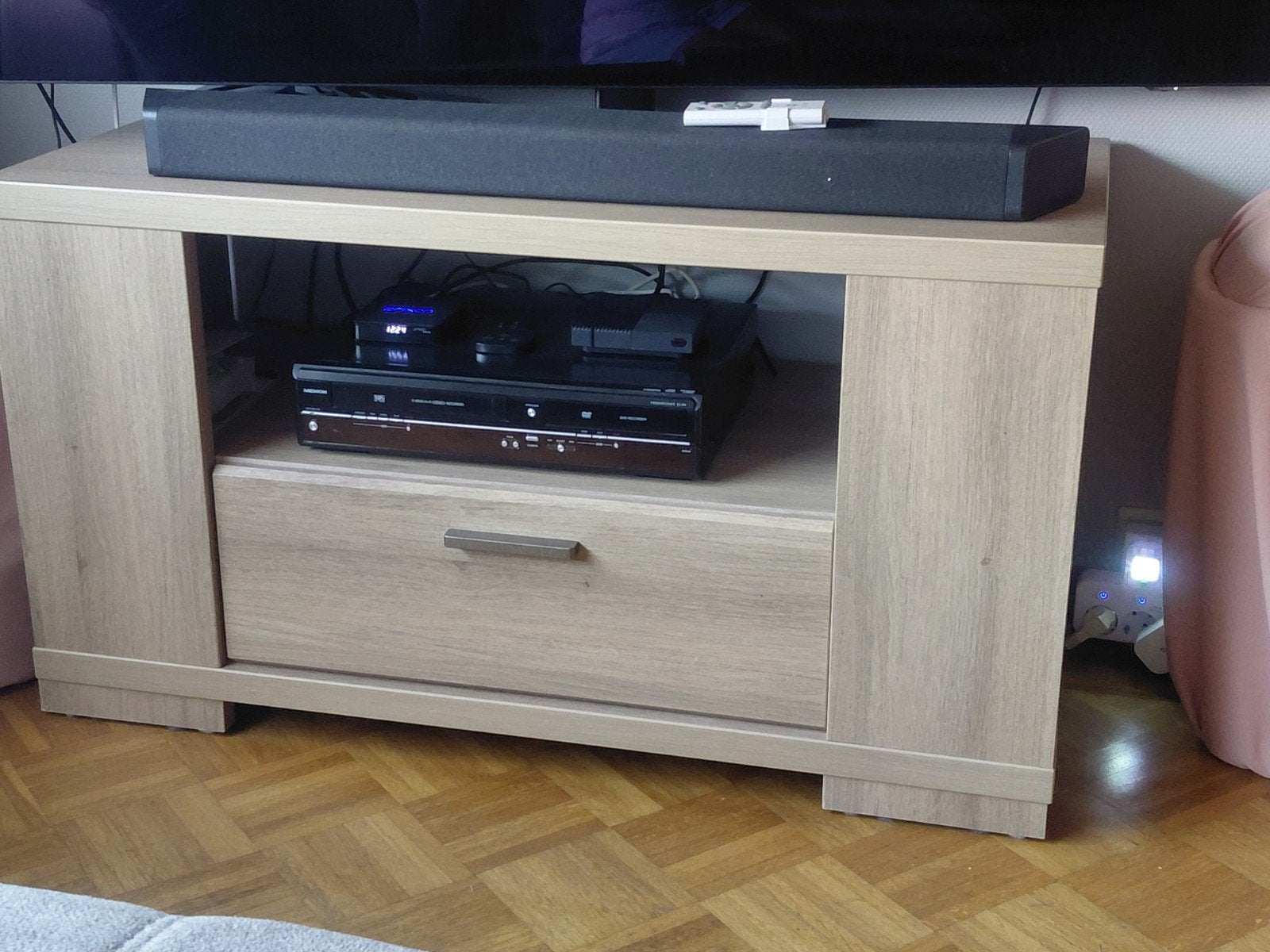 Salle à manger complète et meuble TV à vendre, Enlèvement