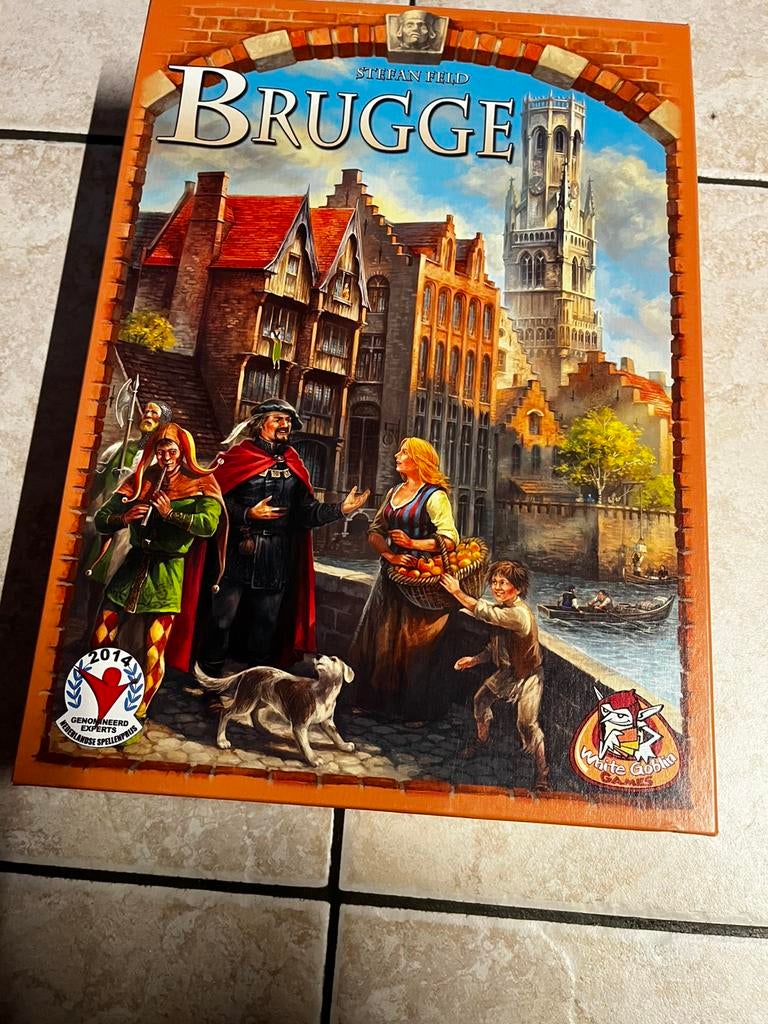 Brugge gezelschapspel (nieuw), Enlèvement, Comme neuf