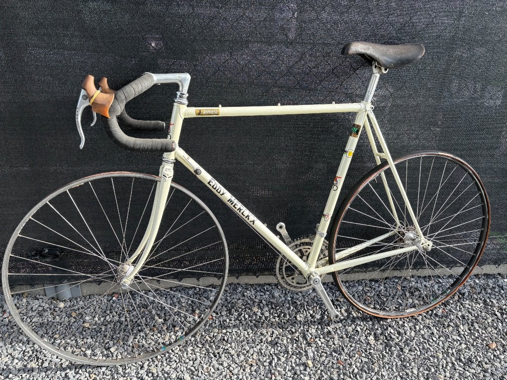3 mooie retro Eddy Merckx koersfietsen, Fietsen en Brommers, Ophalen, 28 inch, Gebruikt, Staal