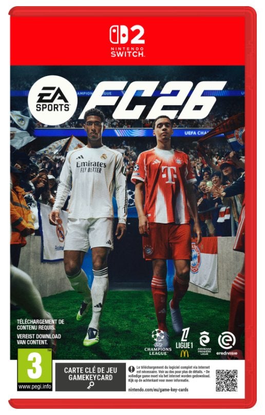 FC26 voor Nintendo Switch2, Games en Spelcomputers, Games | Nintendo Switch, Ophalen, Nieuw, Sport