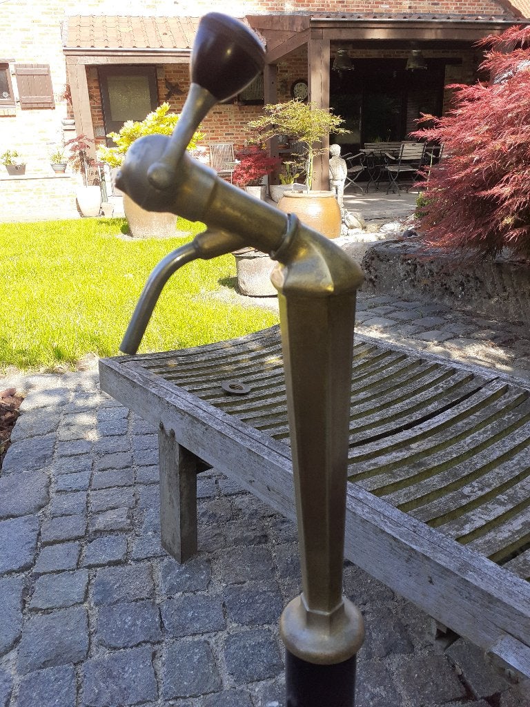 oude messing koperen tapkraan biertap, Ophalen of Verzenden, Gebruikt