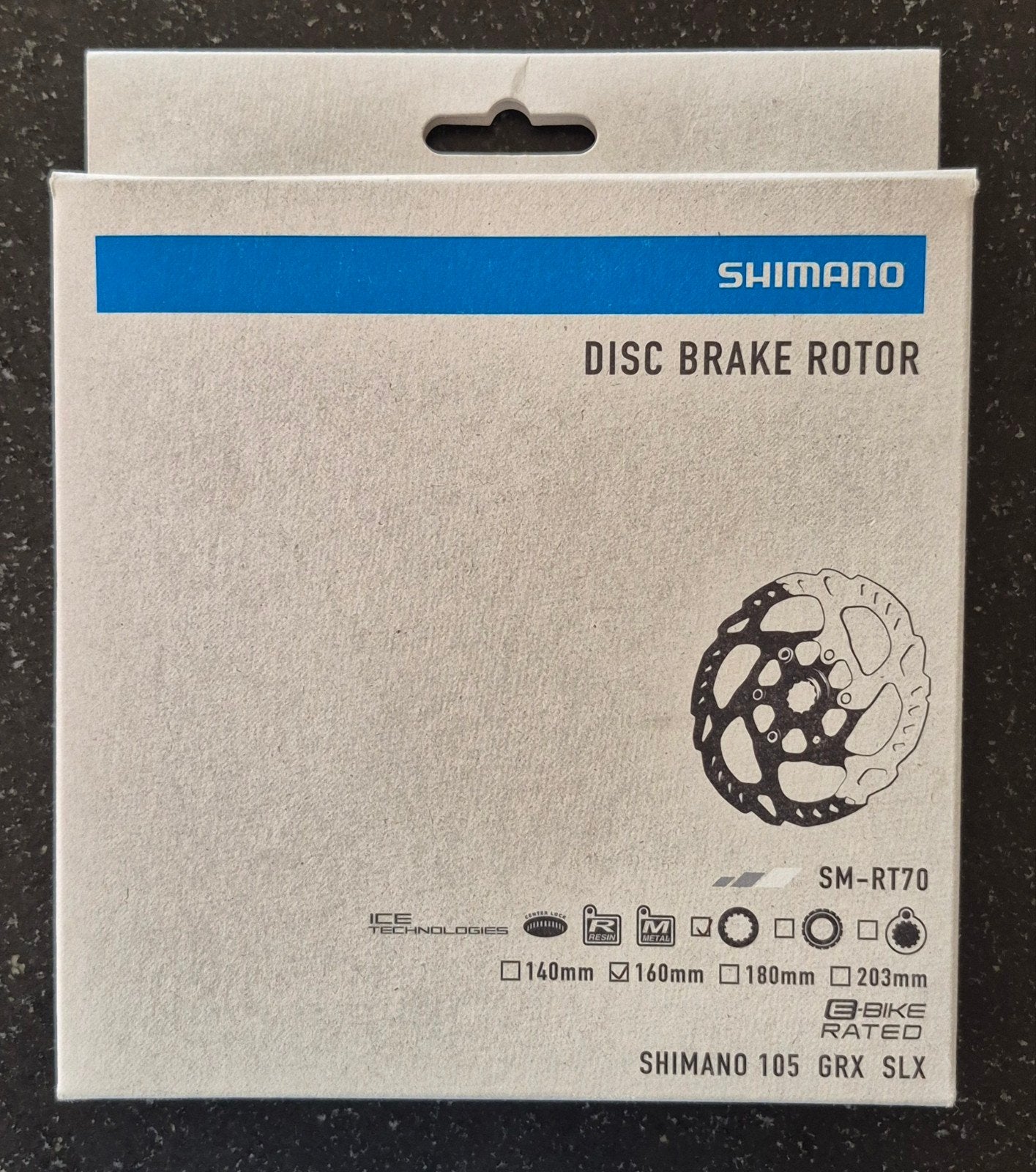 Shimano remschijven SM-RT70, Vélos & Vélomoteurs, Neuf, Enlèvement ou Envoi, Gravelbike, Acier
