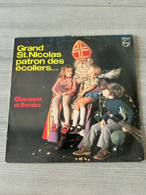 Vynil Grand St Nicolas chansons avec rondes (lp047), Enlèvement ou Envoi, Utilisé, LP, 12 pouces