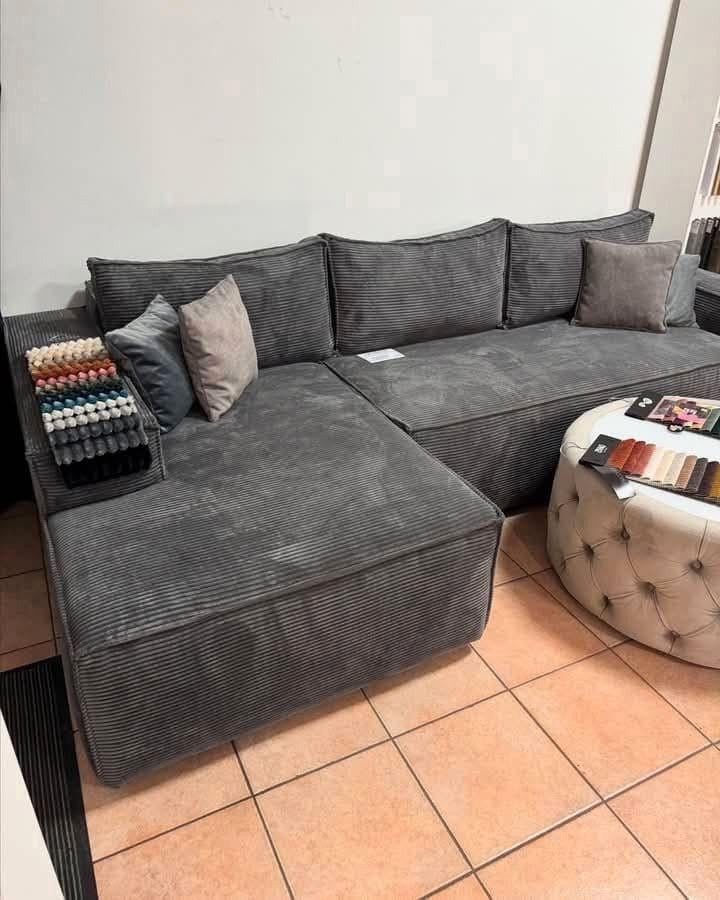 Moderne 3-Zits Slaapbank met Slaapfunctie, Huis en Inrichting, Slaapkamer | Slaapbanken, Verzenden, Grijs