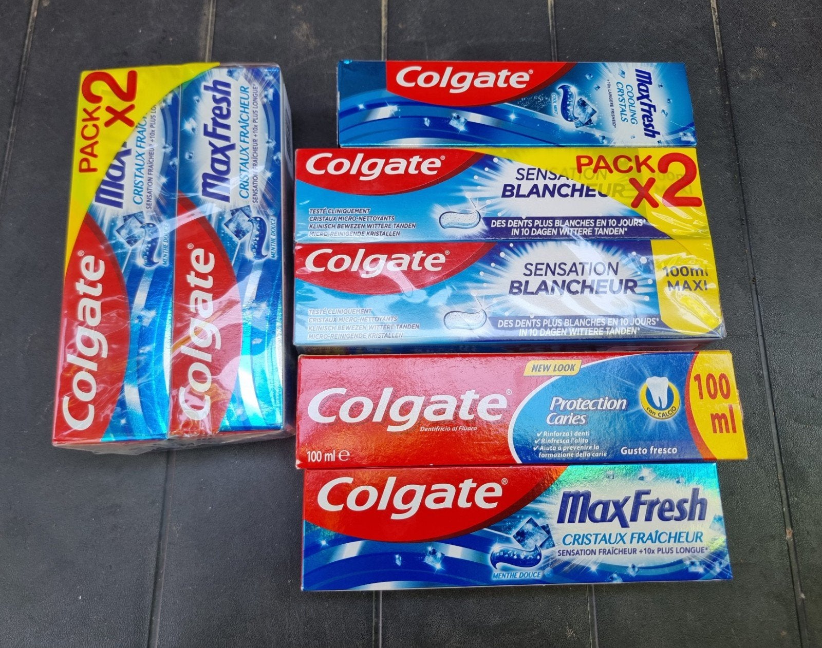 10x  tandpasta
Nieuw, Handtassen en Accessoires, Uiterlijk | Mondverzorging, Ophalen, Tandpasta