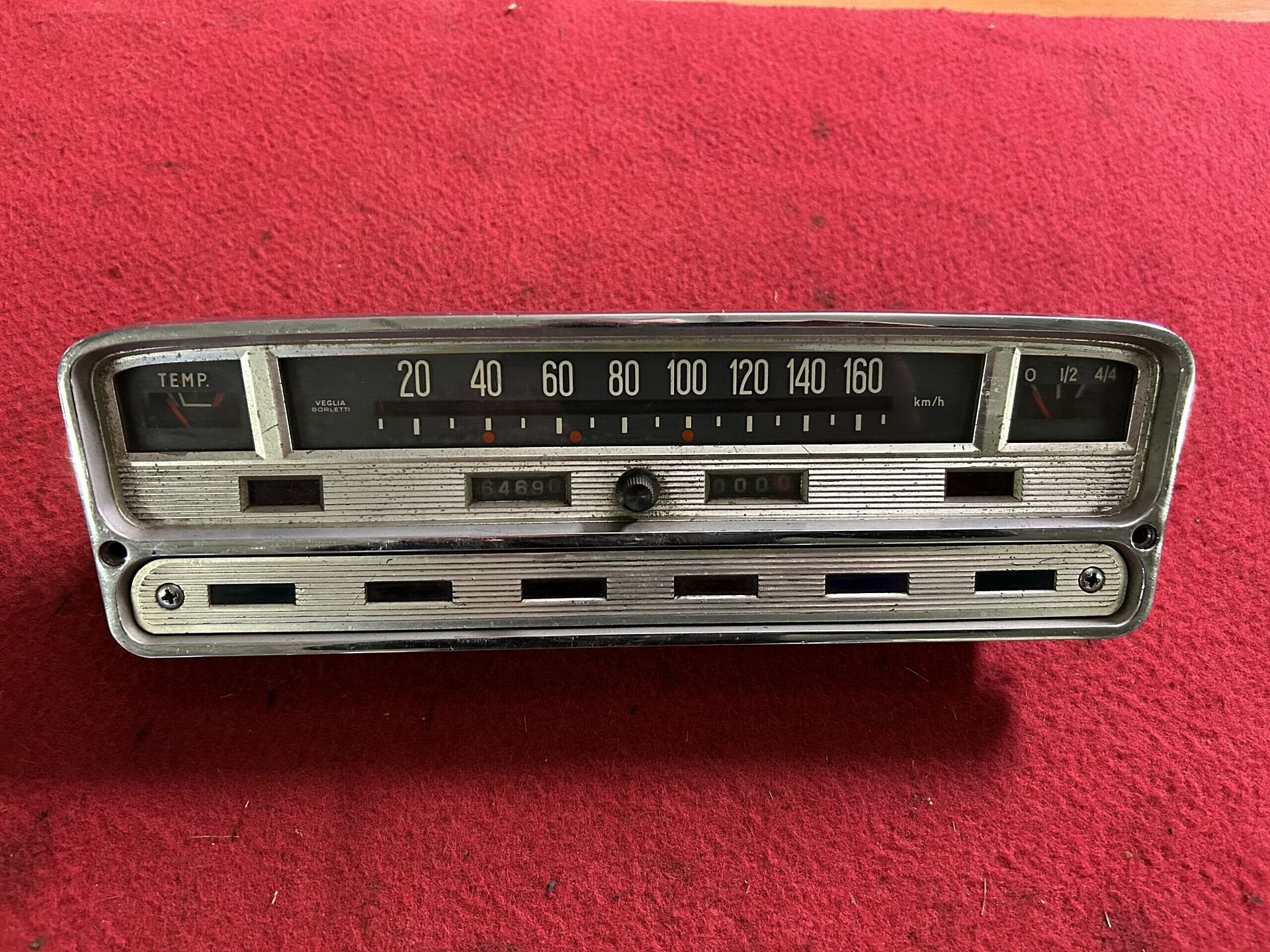 Fiat 1300 / 1500 Sedan dashboardinstrument, Gebruikt, -, -, Ophalen of Verzenden