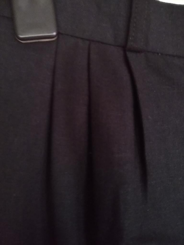 Geklede broek, zwart, maat 46, merk Roma, Ophalen, Zo goed als nieuw, Overige maten, Zwart