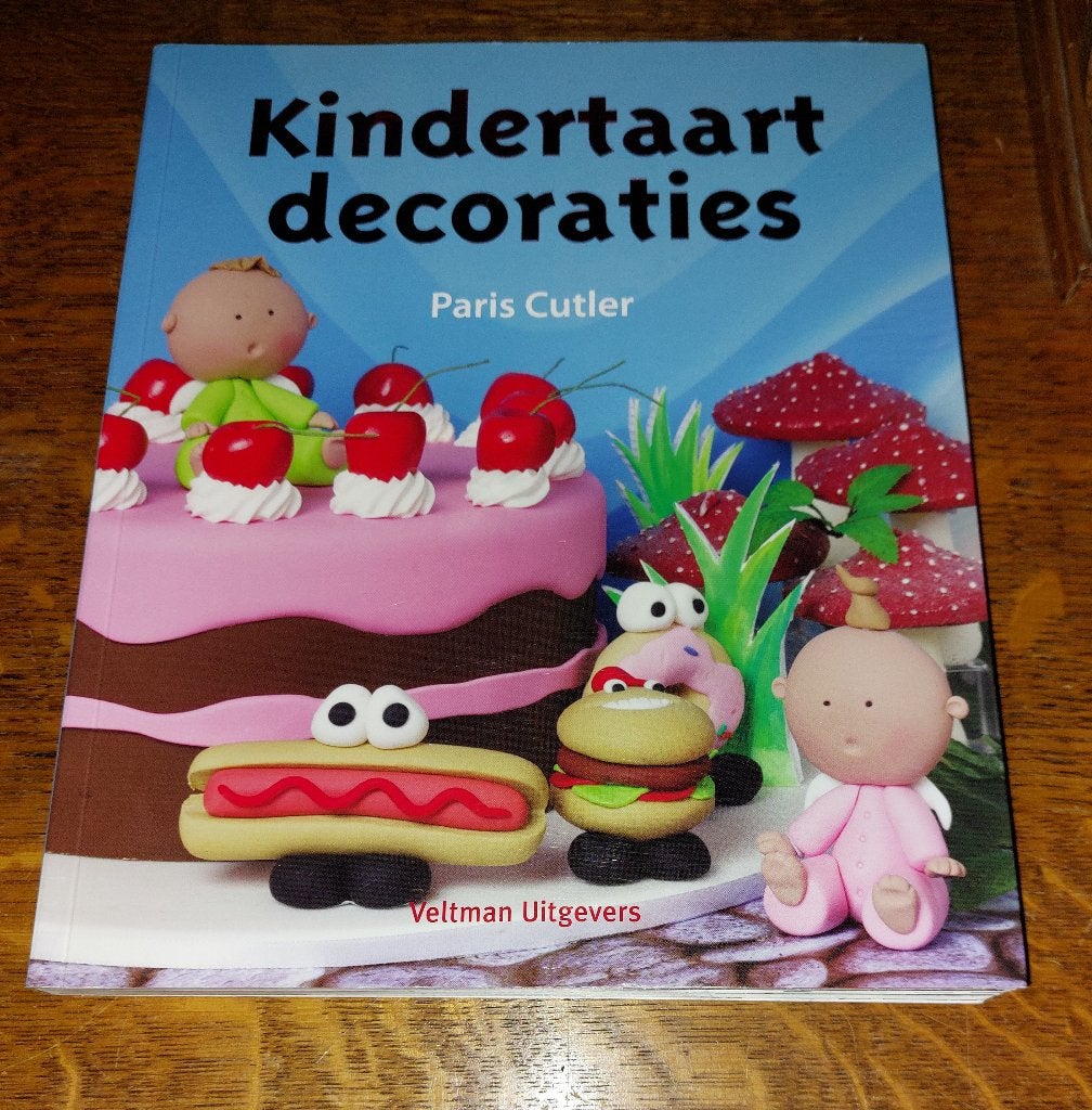 Kindertaart decoraties (Paris Cutler), Enlèvement ou Envoi, Utilisé, Gâteau, Tarte, Pâtisserie et Desserts
