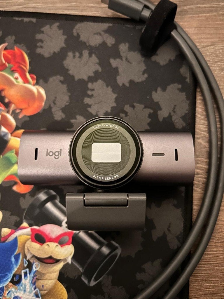 Logitech MX Brio 4K webcamera, MacOS, Logitech, Nieuw, Ophalen of Verzenden