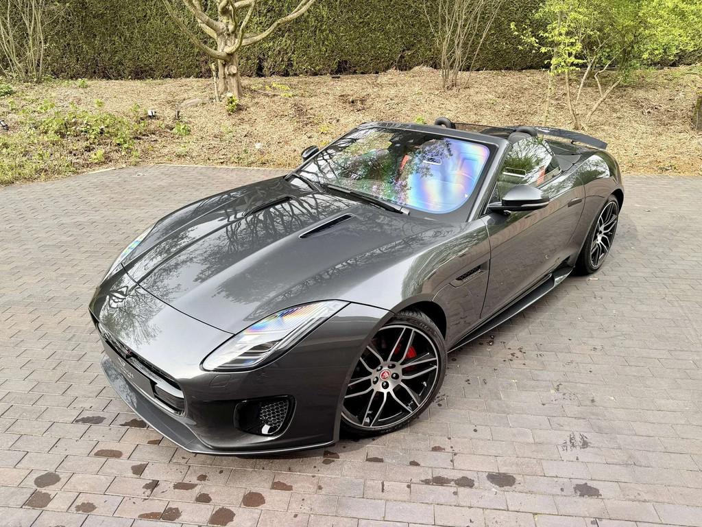 Jaguar F-Type Cabriolet 2.0 i4 Chequered Flag Edition/Sportu, Auto's, Jaguar, Automaat, Cabriolet, Leder, 2 zetels