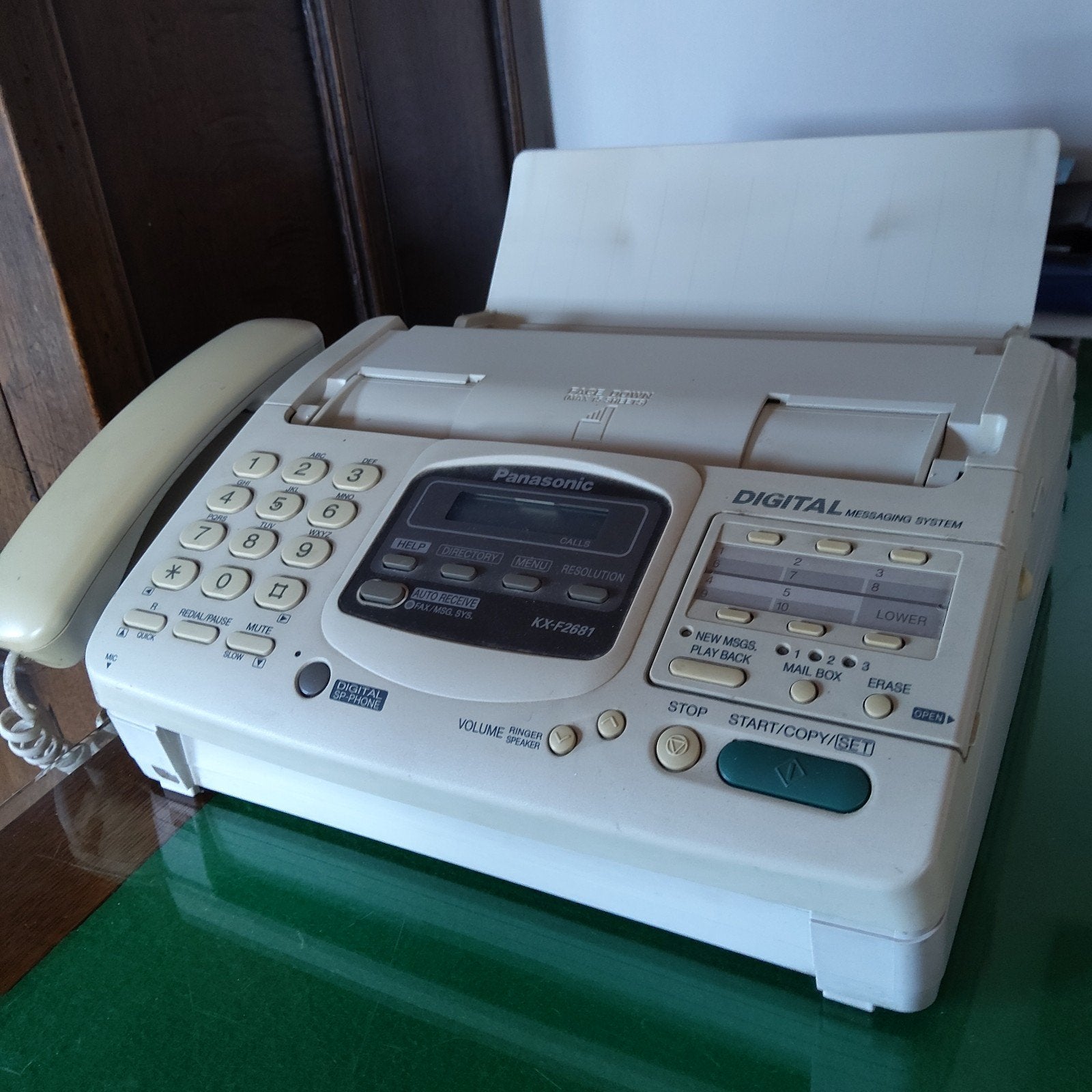 Panasonic faxapparaat. Perfect werkende staat., Télécoms, Fax, Enlèvement ou Envoi, Utilisé, Combiné Téléphone Fax
