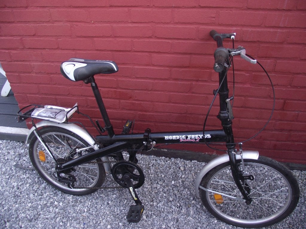 Nordic Freyus Folding 2 vouwfiets, nooit gebruikt, Velgrem, 14 tot 16 inch, Versnellingen, Zo goed als nieuw