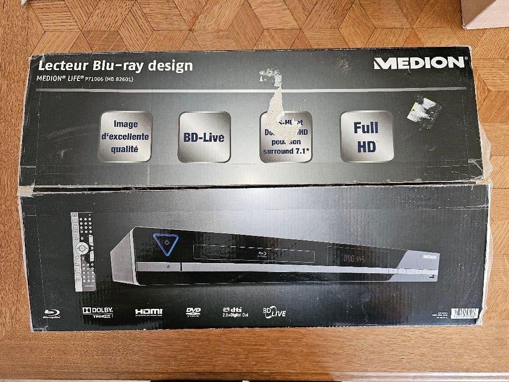 Medion LIFE P71006 (MD 82601) Blu-ray speler – Nieuw in doos, Audio, Tv en Foto, Ophalen of Verzenden, Nieuw, Overige merken