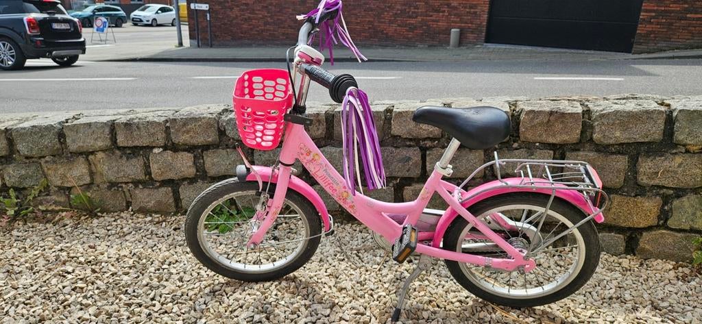 Puky Prinzessin Lillifee meisjes fiets, Fietsen en Brommers, Ophalen, Terugtraprem, Puky, 16 tot 20 inch