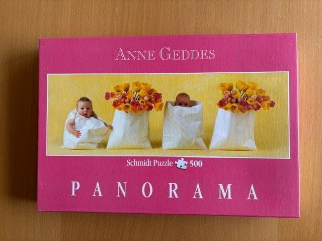 Puzzle Anne Geddes 500 pièces, Enlèvement, 500 à 1500 pièces, Comme neuf, Puzzle