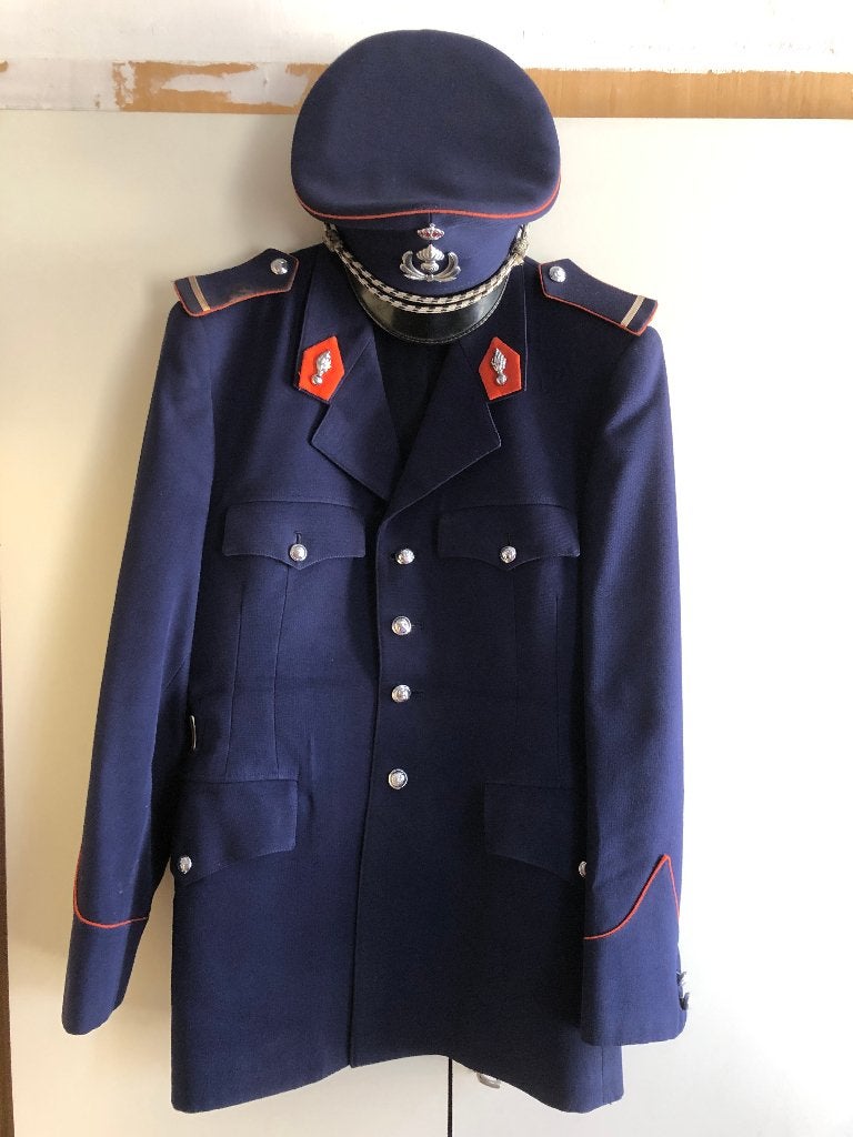 Rijkswacht uniform, Verzamelen, Ophalen, Gebruikt, Kostuum of Pak