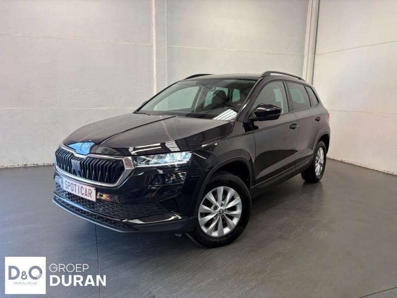 Skoda Karoq Ambition, Auto's, https://public.car-pass.be/vhr/0442afdb-49ab-4682-9b0a-8e24044eda07, Start-stop-systeem, Zwart, Karoq