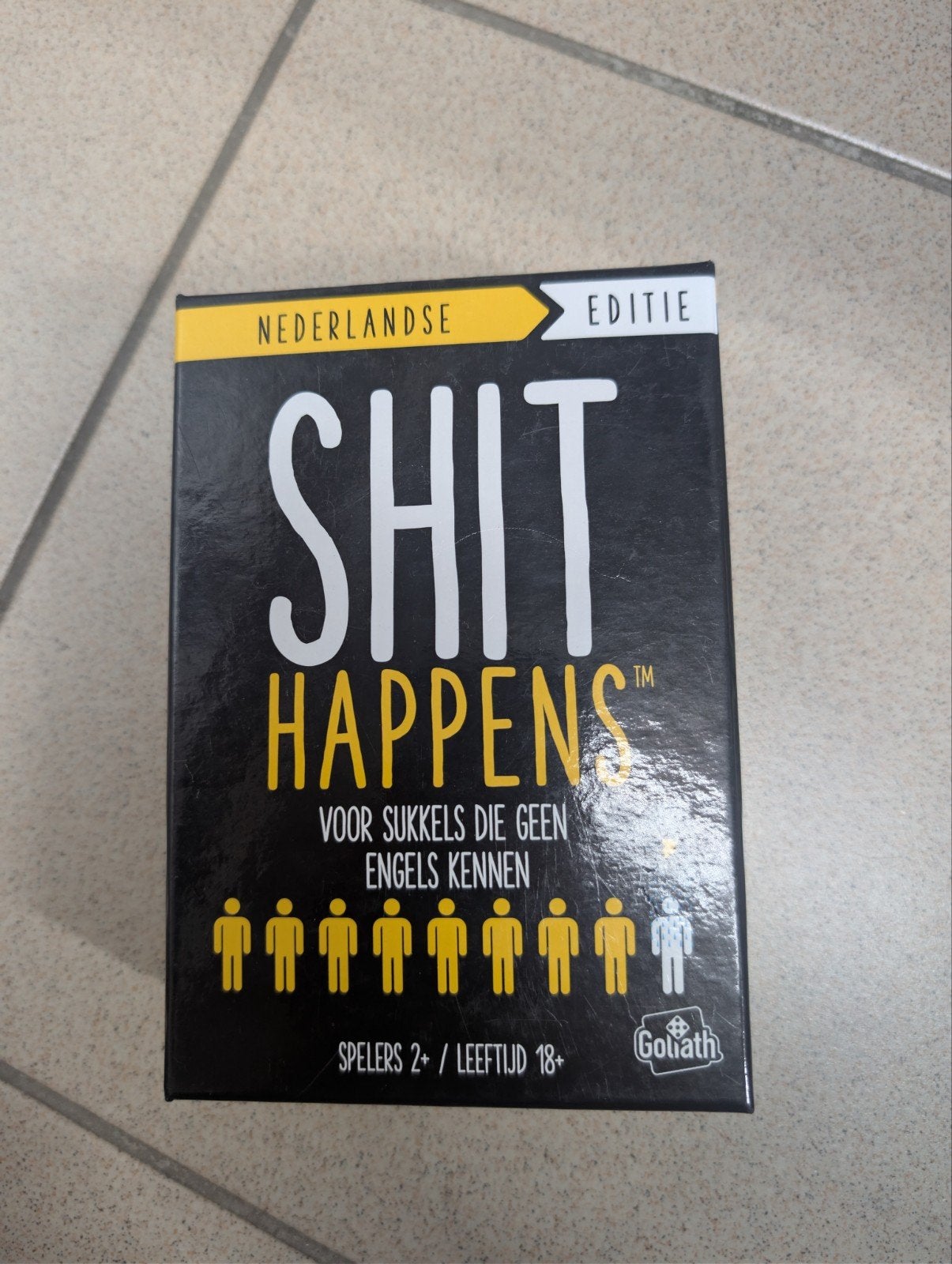 Shit happens gezelschapsspel, Ophalen