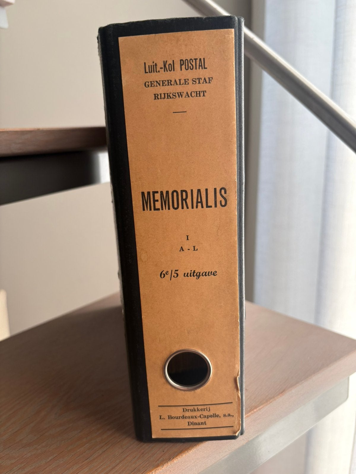 Rijkswacht - Memorialis deel I, Verzamelen, Ophalen, Rijkswacht