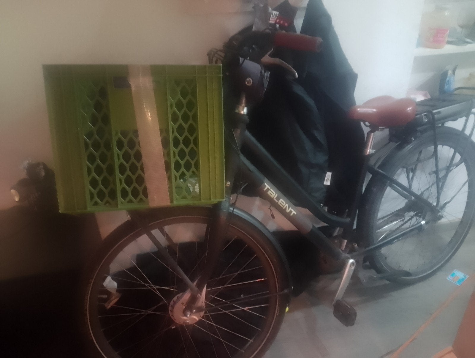 elektrische fiets bak zelf gemonteerd ideaal voor winkel, Enlèvement ou Envoi