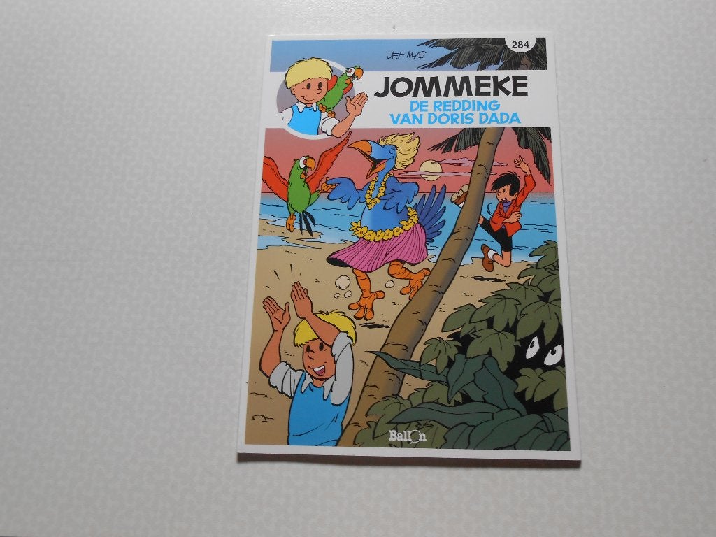 Jommeke 284 De redding van Doris Dada 2017 1 ste druk., Eén stripboek, Nieuw, Jef Nys., Ophalen of Verzenden