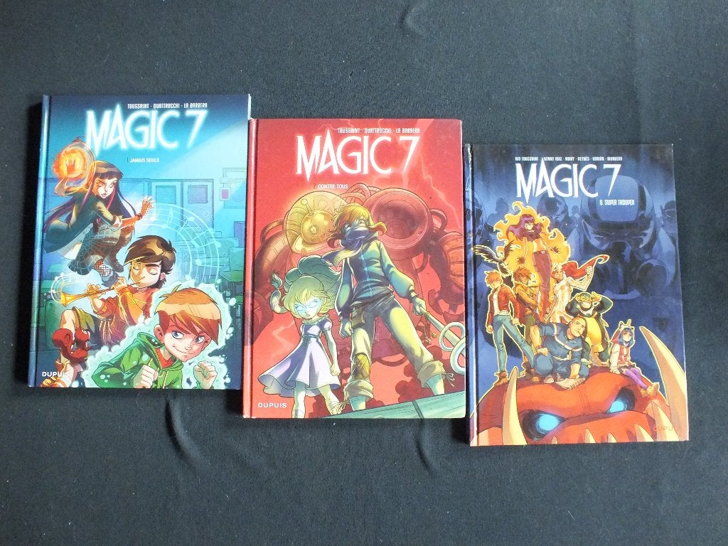 MAGIC 7  (3 ALBUMS / 1 EO).        EDITIONS DEPUIS, Série complète ou Série, Enlèvement ou Envoi, Comme neuf, TOUSSAINT