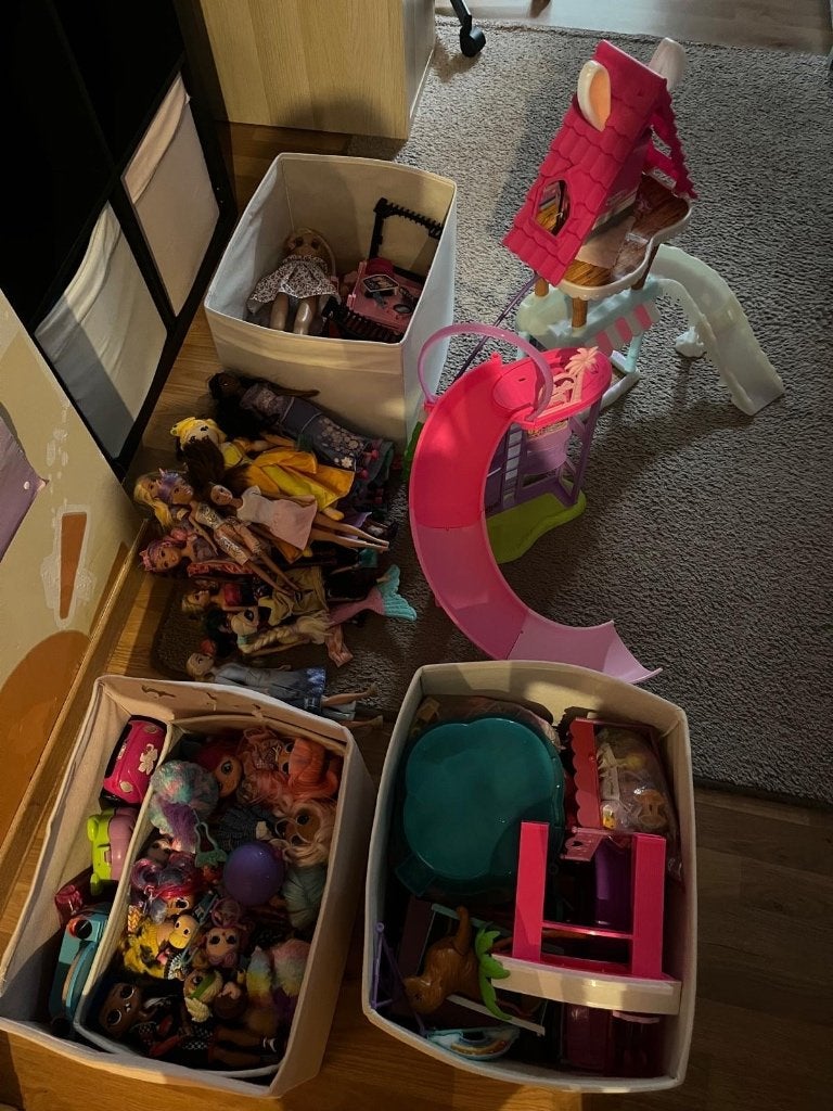 Poppen, Kinderen en Baby's, Speelgoed | Poppen, Ophalen, Zo goed als nieuw, Overige typen