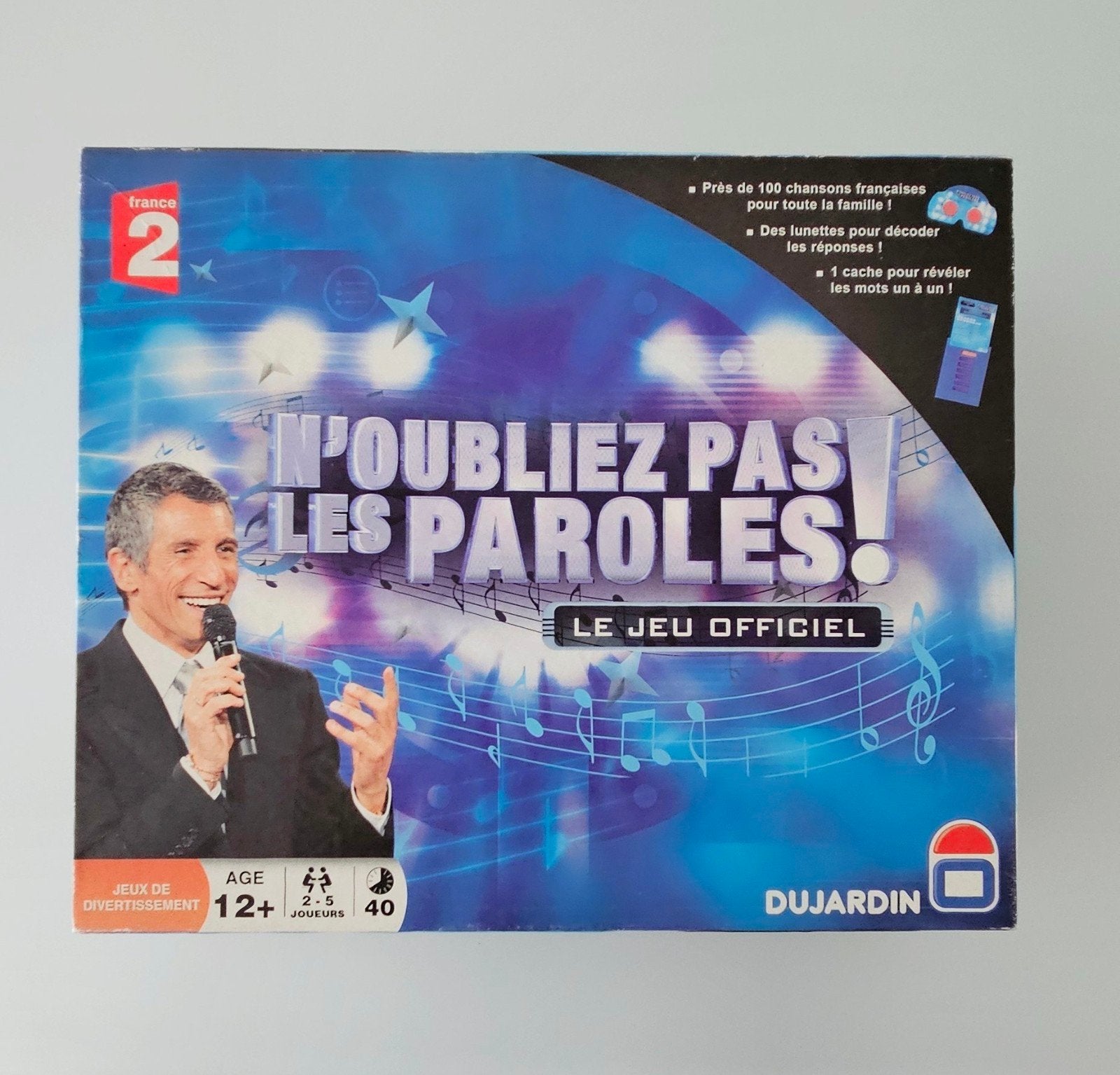 Jeu N'oubliez pas les paroles, Enlèvement ou Envoi, Comme neuf