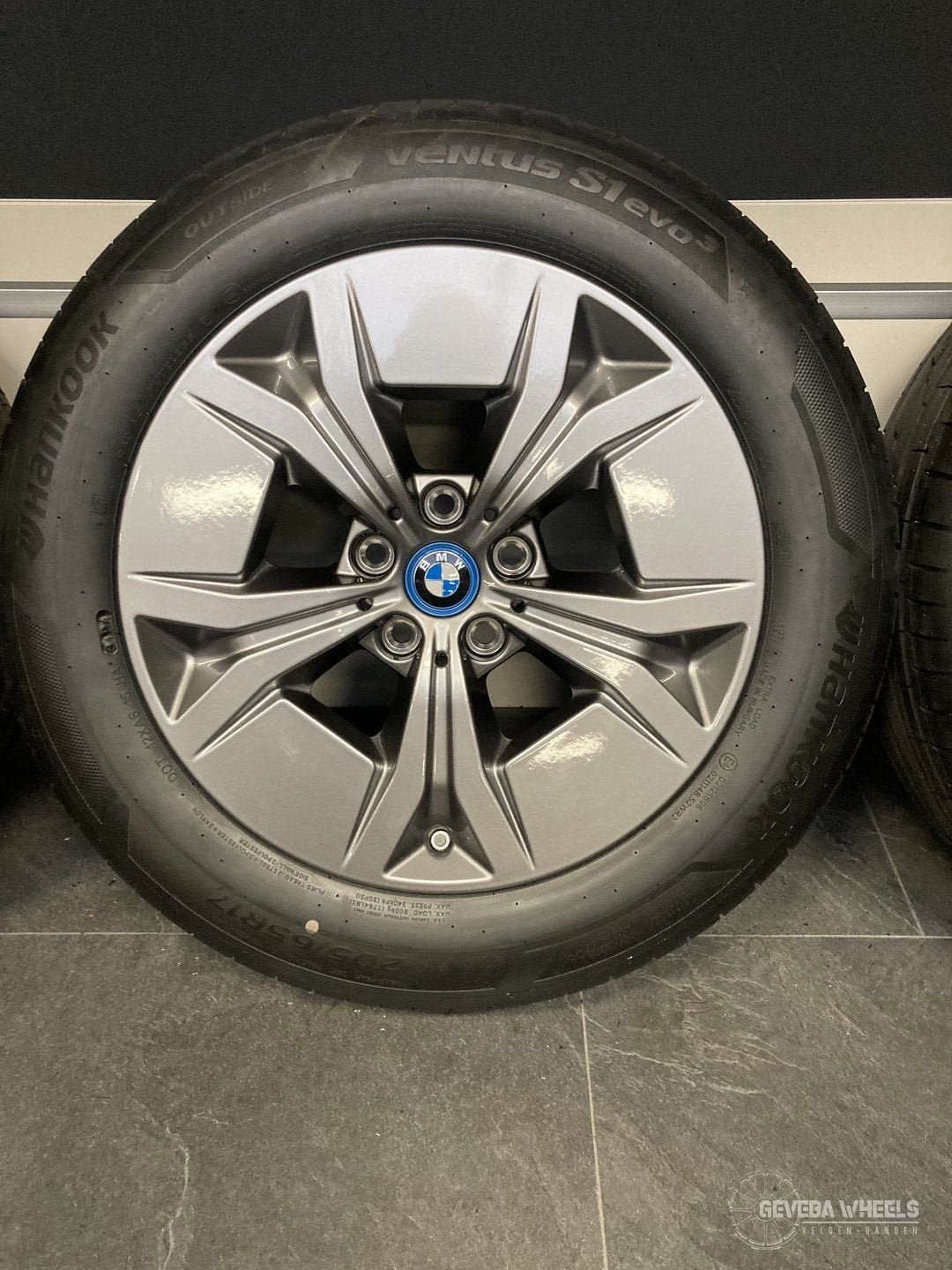 17” originele BMW IX1 X1 U11 / X2 U10 velgen + banden 5x112, Gebruikt, -, -, Banden en Velgen