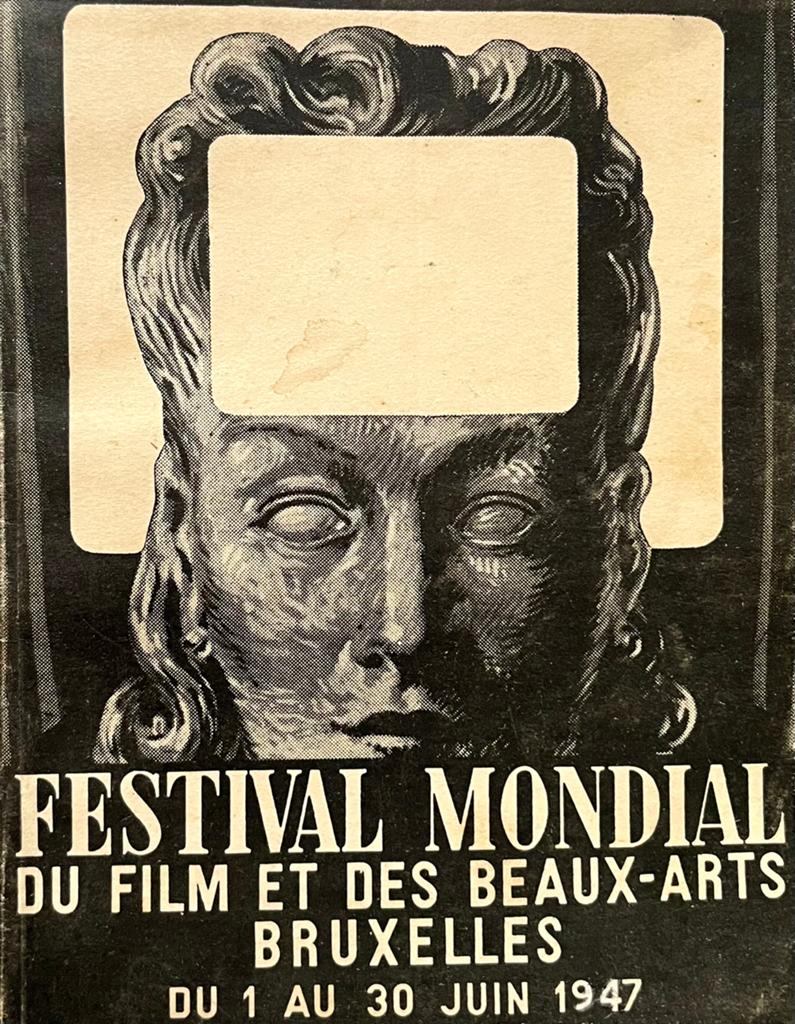 Magritte -  Filmfestival van Brussel 1947 - Programma A5, Ophalen of Verzenden