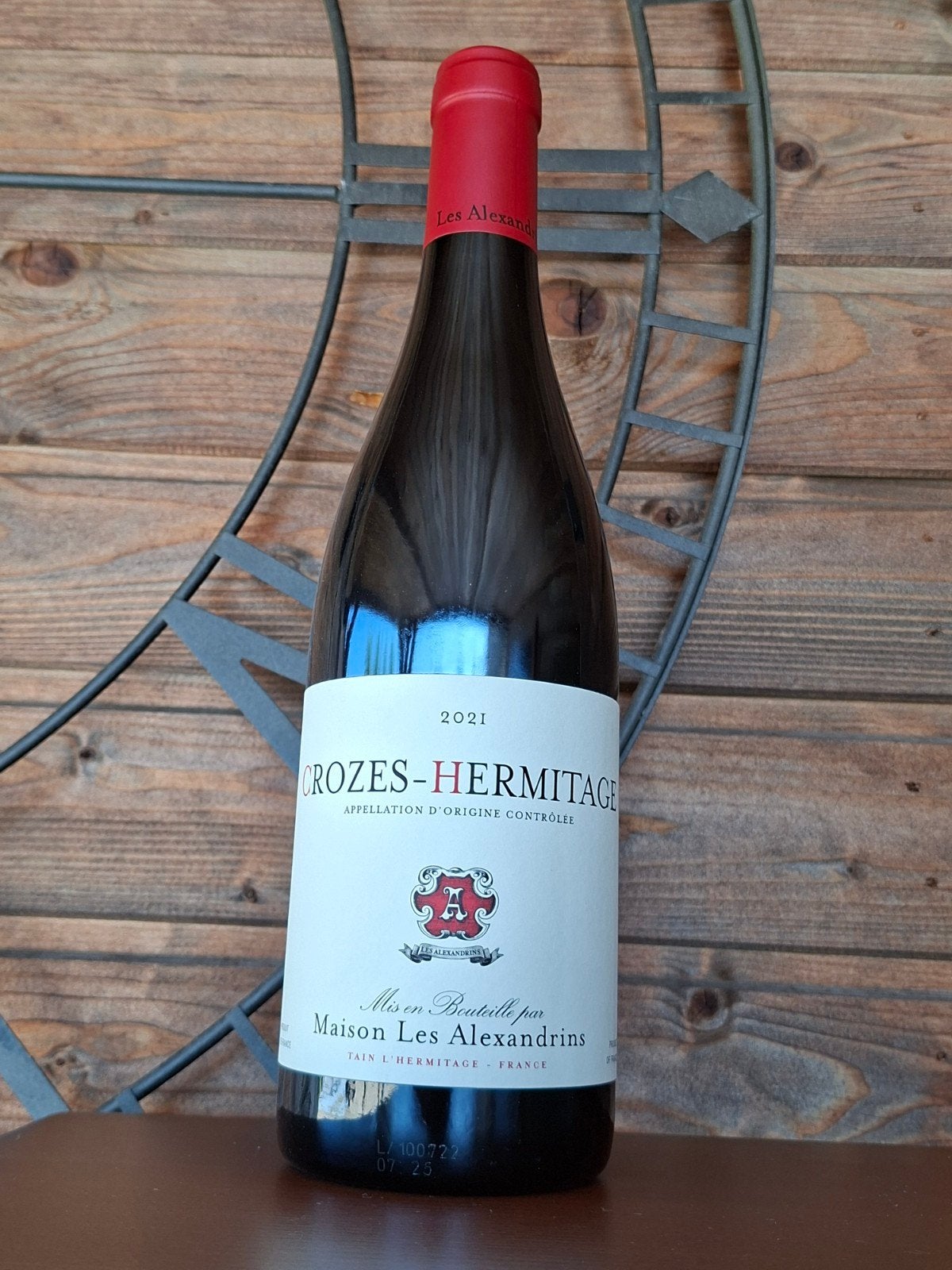 Crozes-Hermitage 2021 Maison Les Alexandrins, Ophalen of Verzenden, Rode wijn