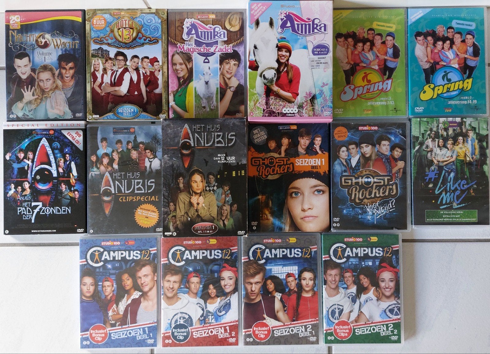 Dvd's Nachtwacht Anubis Spring Amika, Ophalen of Verzenden