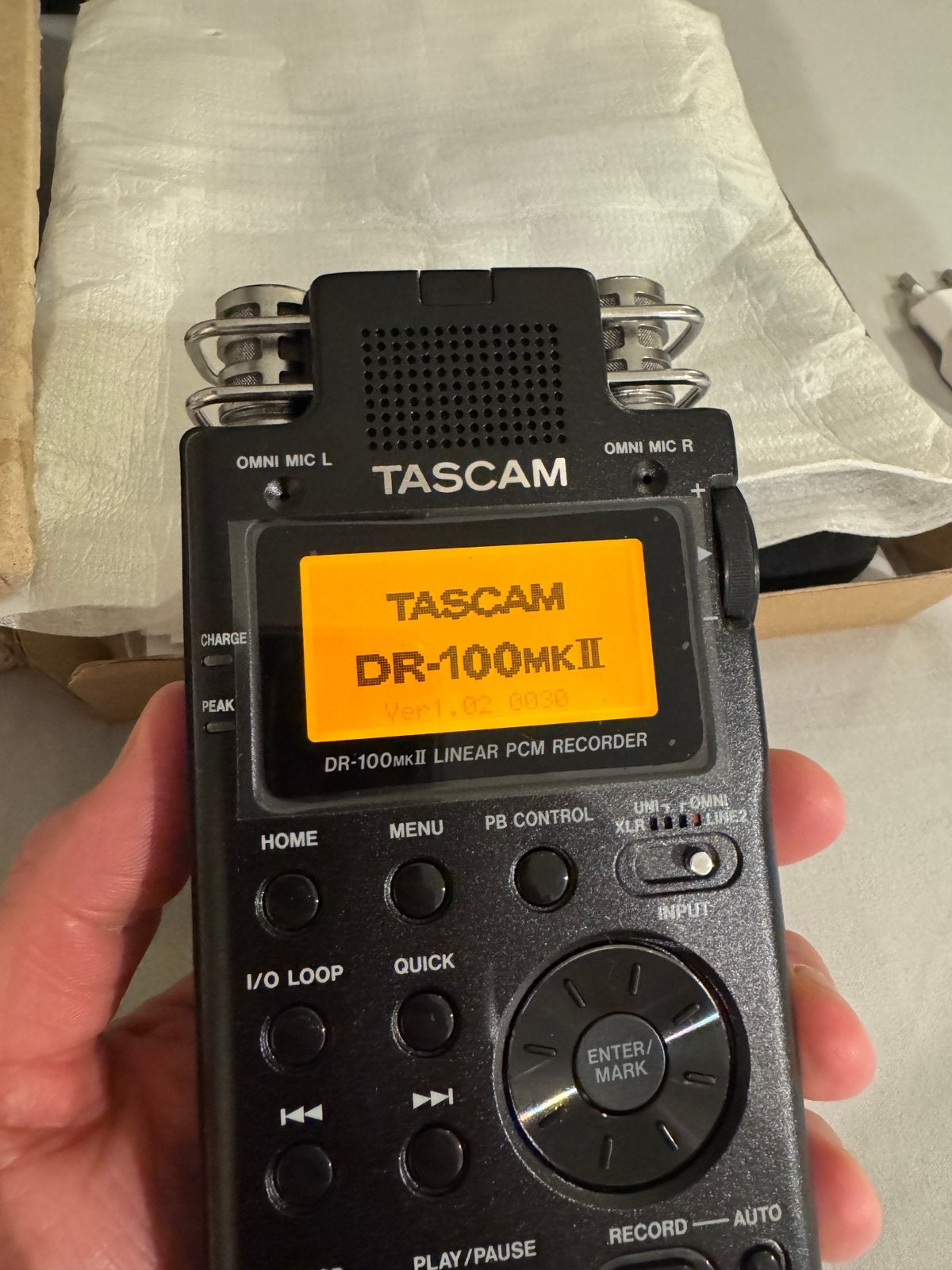 Enregistreur Professionnel Tascam DR.100мKII, Enlèvement ou Envoi