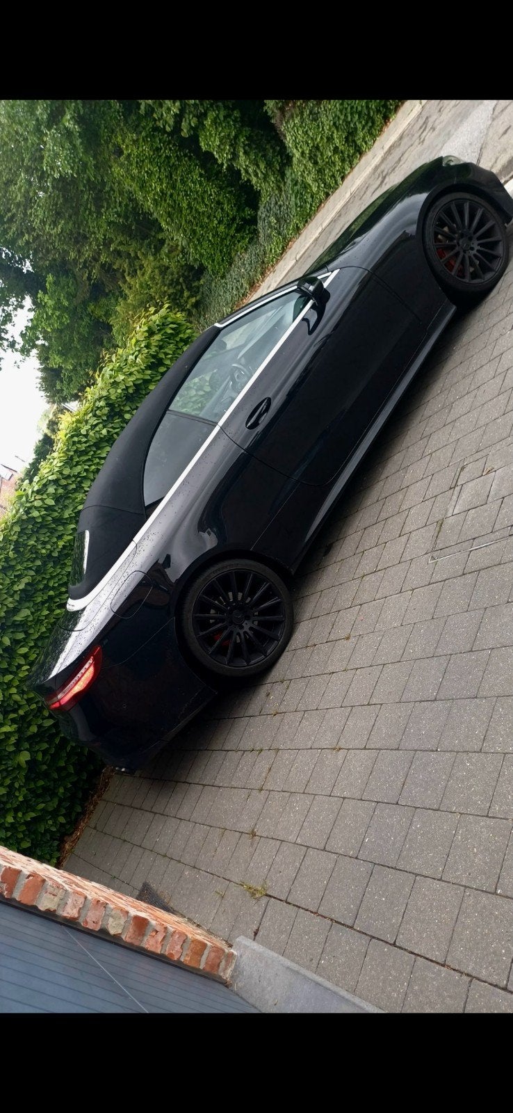 Mercedes e220d cabrio amg pakket, Auto's, Automaat, Achterwielaandrijving, Cabriolet, Xenon verlichting