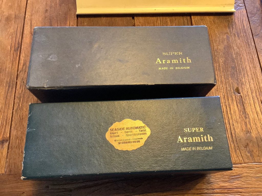 Aramith super Carambole/drieband ballen 2 sets, Sports & Fitness, Enlèvement ou Envoi, Utilisé, Queue ou Boules