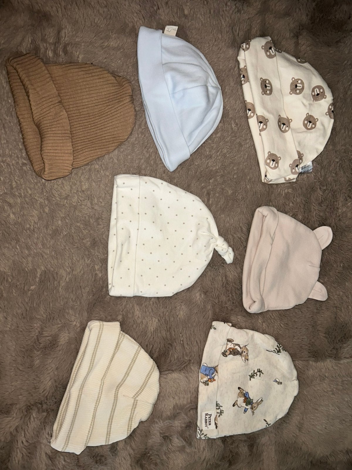 Verschillende leuke mutsjes, Kinderen en Baby's, Babykleding | Mutsen, Sjaals en Wanten, Ophalen, Zo goed als nieuw