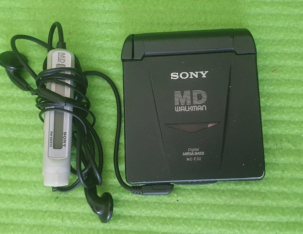 Sony MD MZ-E32, Ophalen, Gebruikt